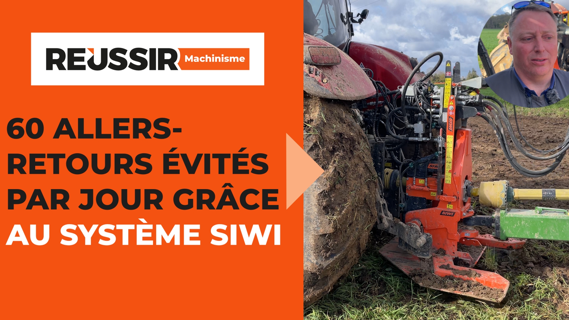 60 allers-retours en cabine évités par jour grâce au système d'accrochage automatique Siwi TM800