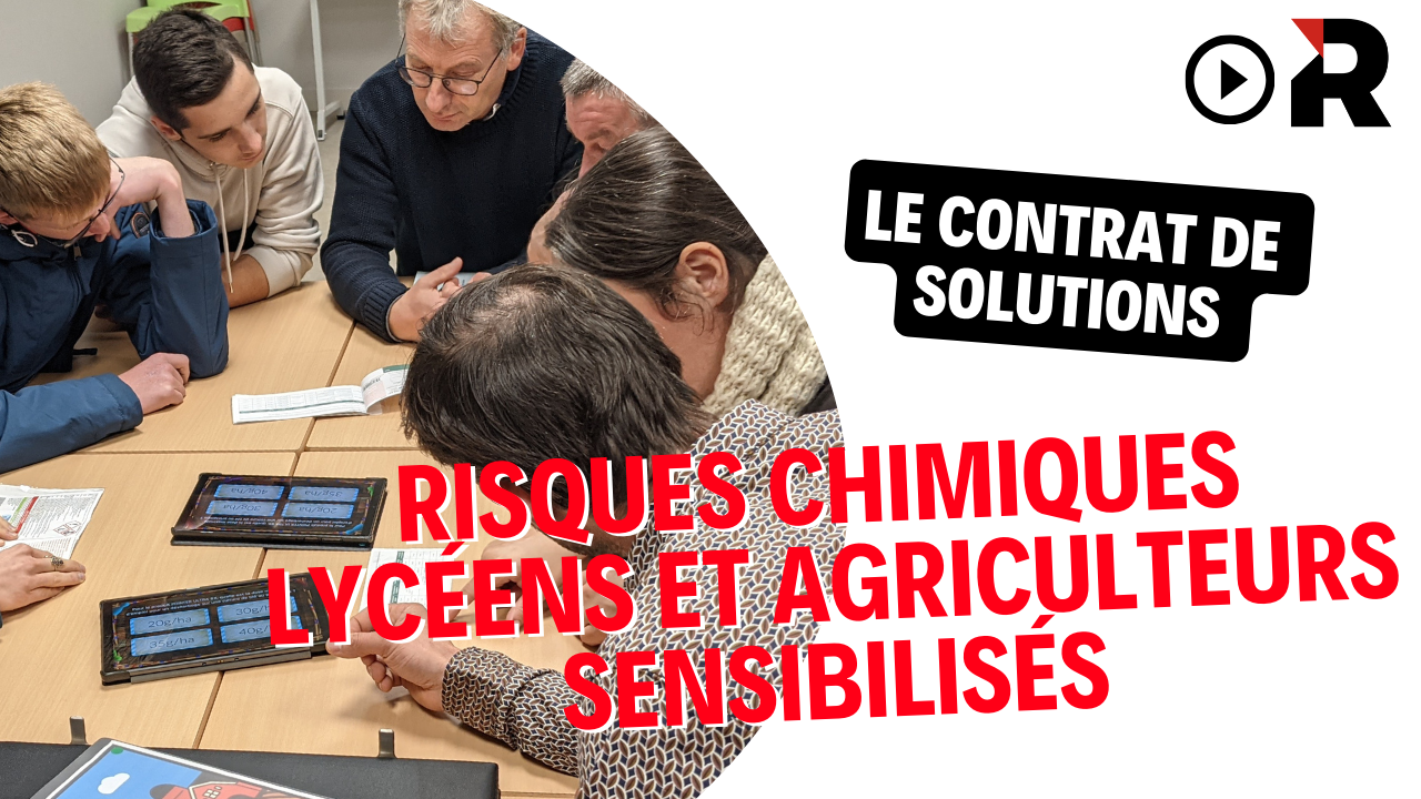 Contrat de solutions : des agriculteurs acteurs face aux risques chimiques
