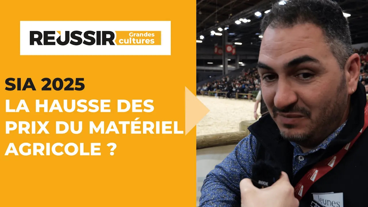 SIA 2025 - La hausse des prix du matériel agricole, qu'en pensez-vous ?