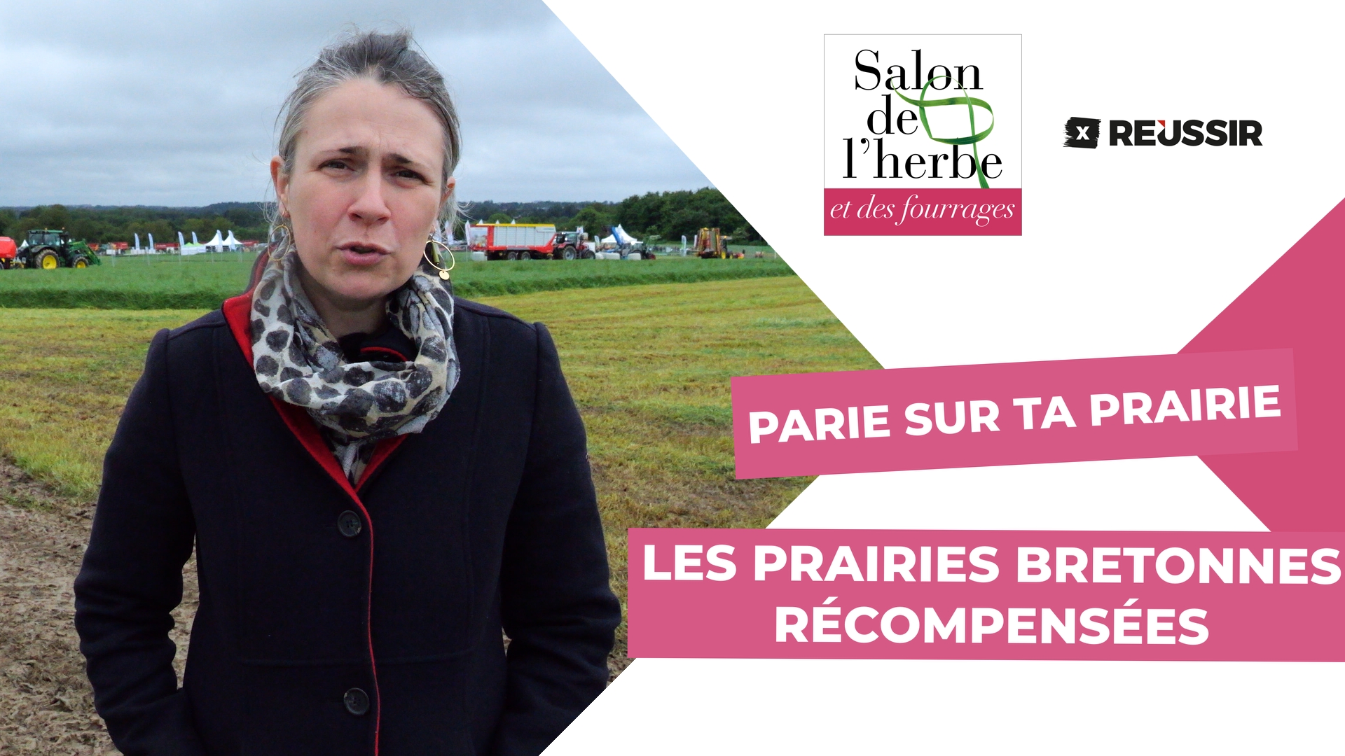 Salon de l'herbe 2024 - Parie sur ta prairie récompense les prairies bretonnes
