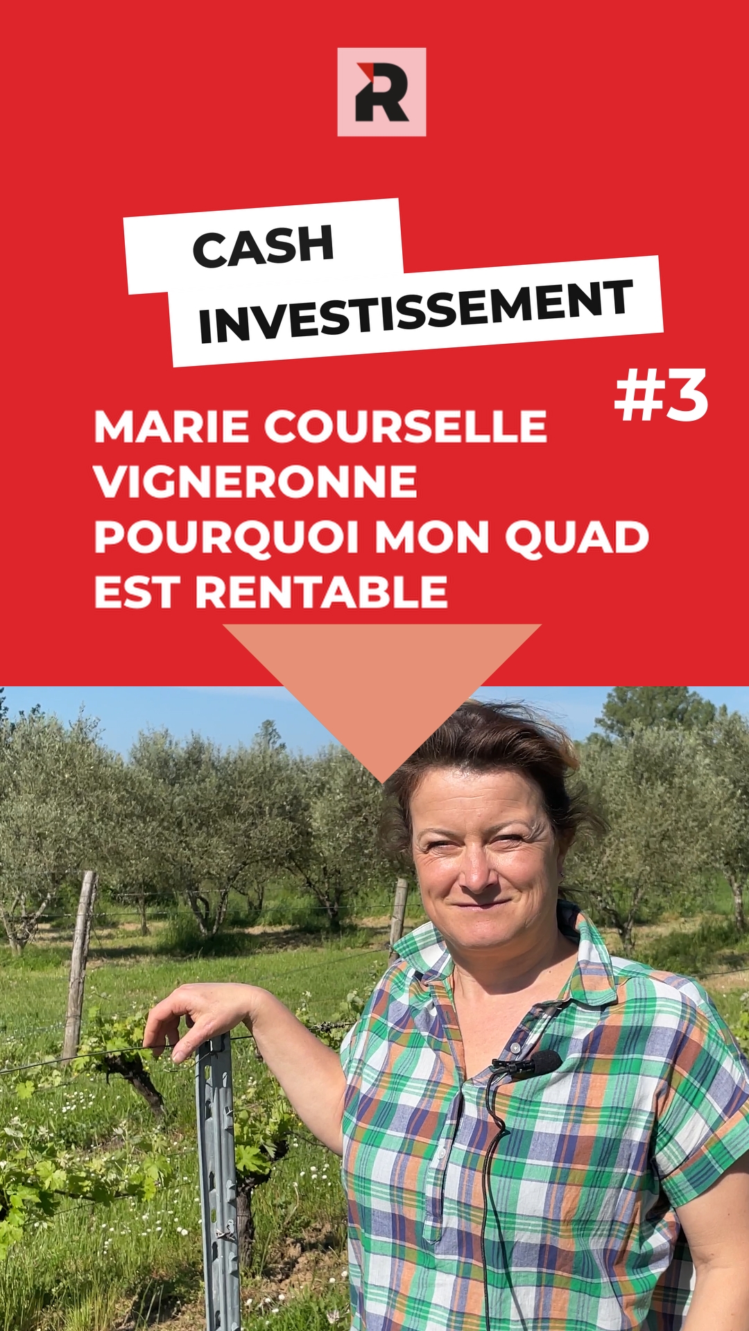 CASH investissement #3 Le quad de Marie Courselle