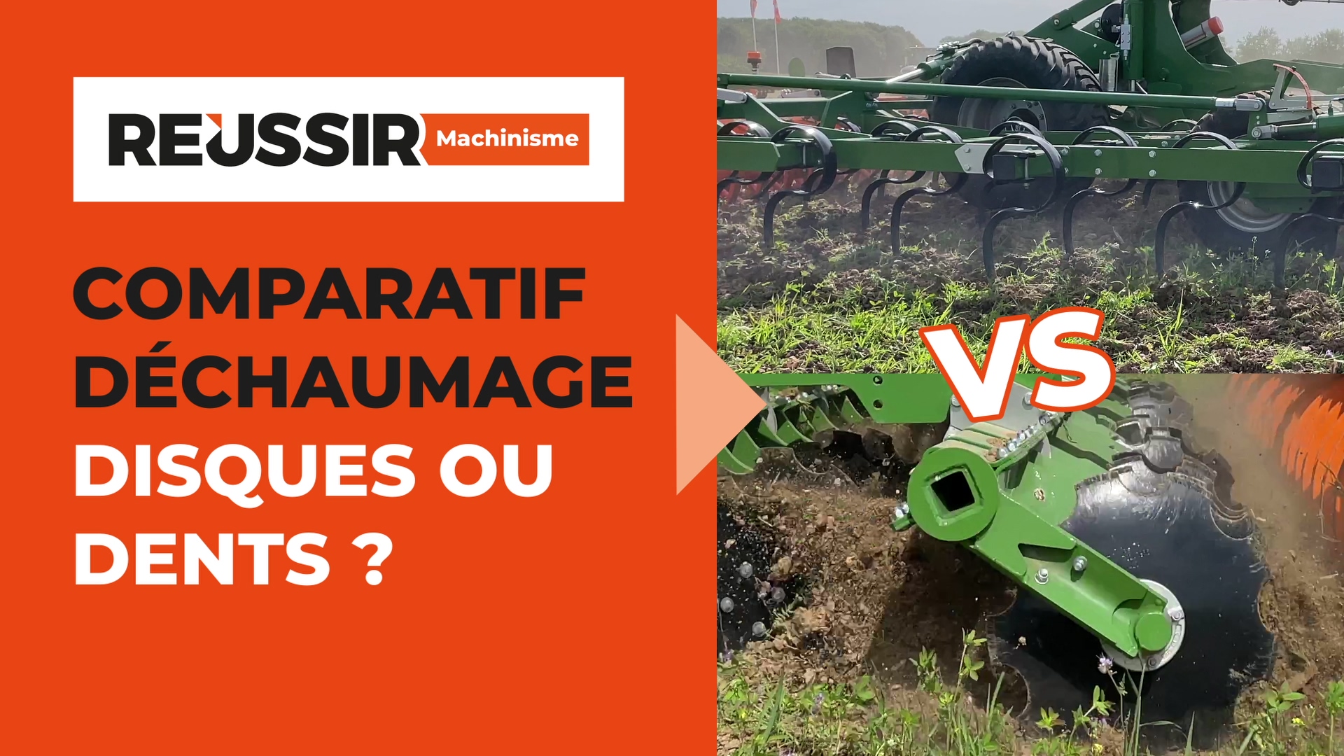 Dents ou disques : quel déchaumeur est le plus efficace ? (comparatif Amazone)