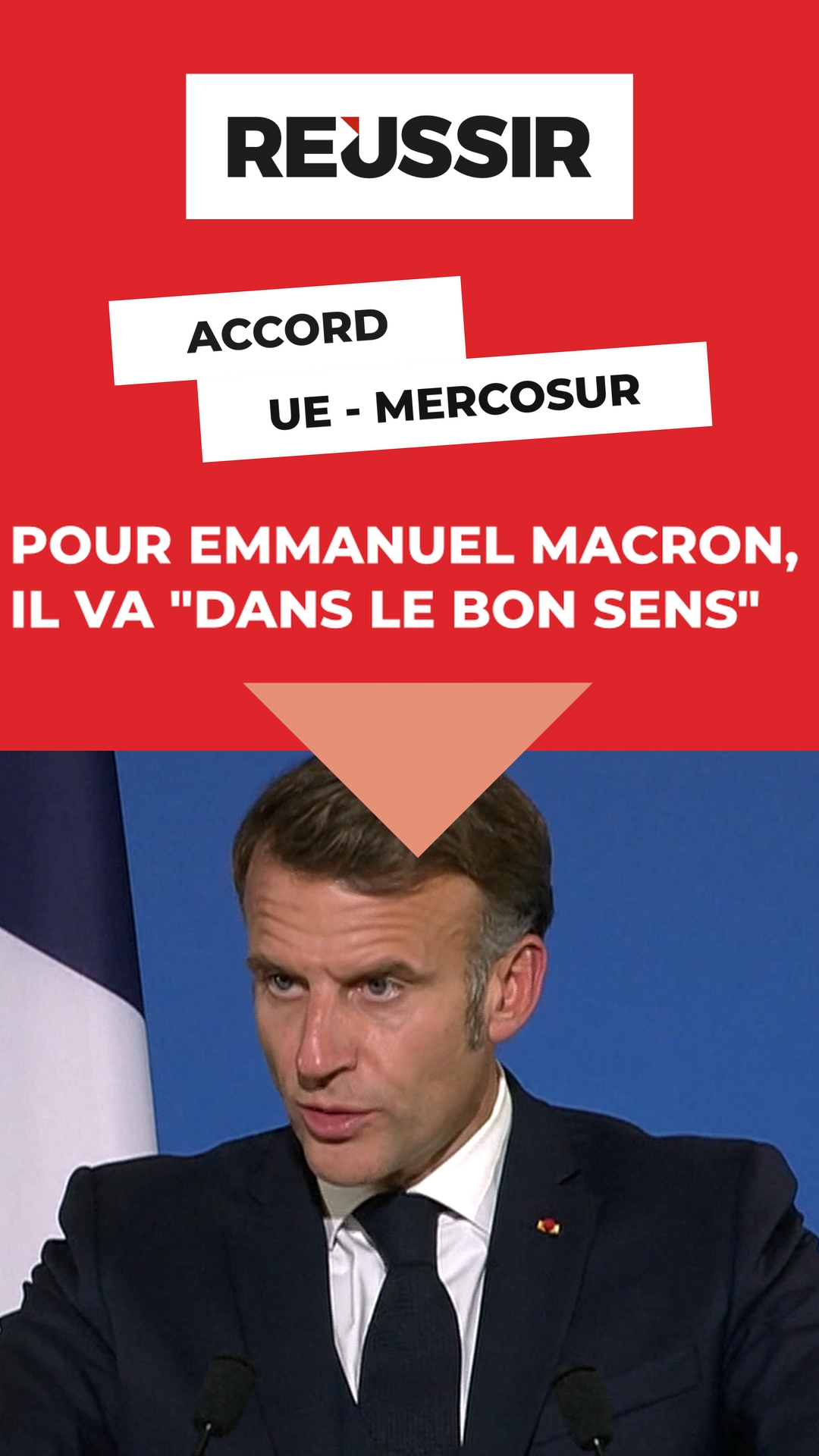 UE/Mercosur : Pour le président Emmanuel Macron « l'accord va dans le bon sens »
